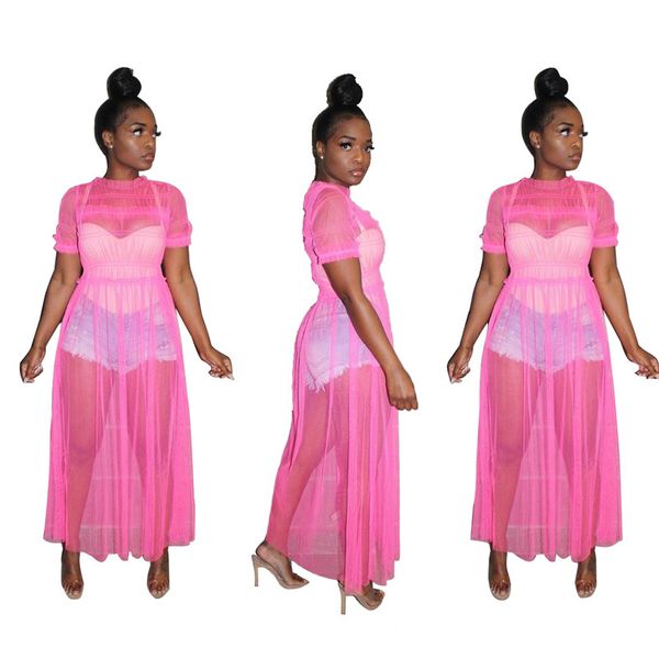 plus size neon cover up