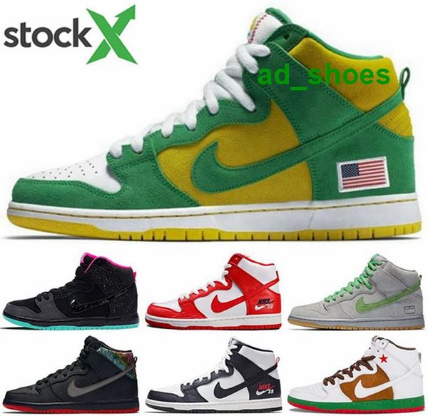 

men eur 35 46 stock x sneakers zoom mens women dunk high trainers basketball us 12 shoes size  5 sb ladies jumpman 1 enfants skateboard, Black;red