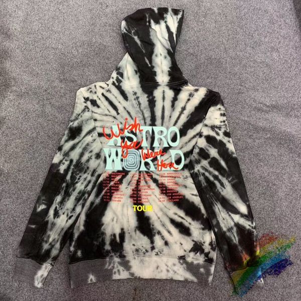 

astroworld travis scoastronaut black tie die hooded women men hoodie sweatshirts mens travis scoastroworld pullover