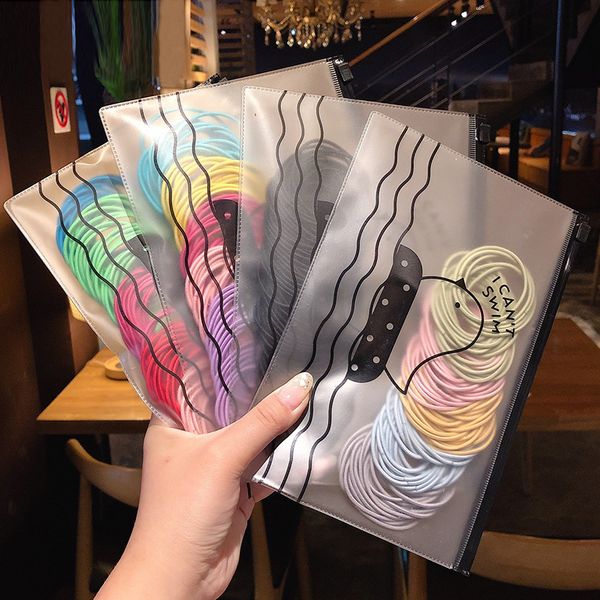 

2019 new trend designer head rope color autumn and winter plush hair ring hair rope rubber band hair accessories, Pink