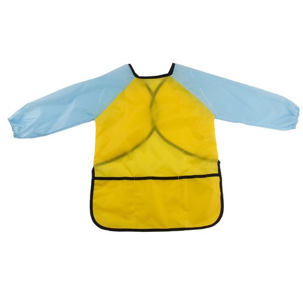 

новый код детский водонепроницаемый фартук анти-износ платья с длинным рукавом живопись одежда детская живопись есть нагрудник оптом