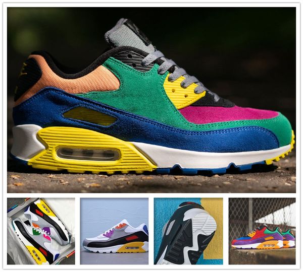 

2019 новые дешевые мужские реагируют Presto повседневная 87 подушка обувь, премиум OG Neon