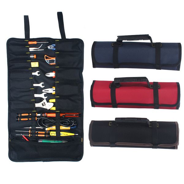 

multifunction tool bags practical carrying handles roller bags oxford canvas chisel electrician toolkit instrument case