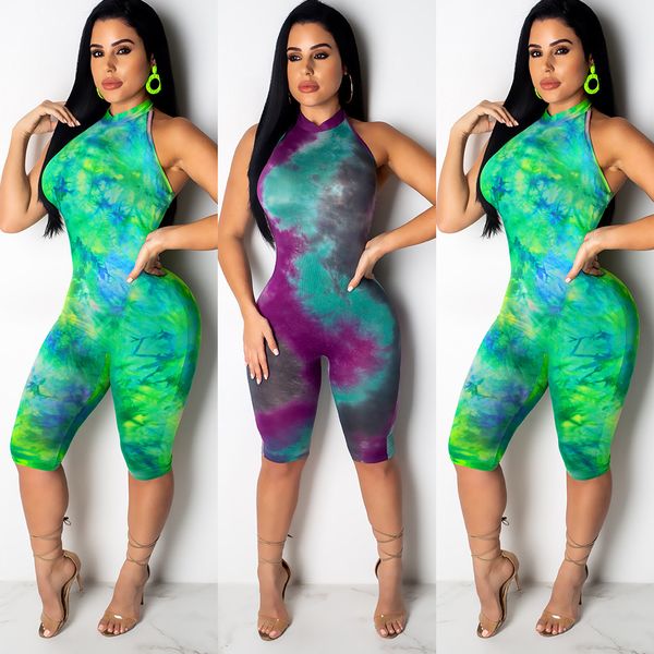 

женские комбинезоны горячие в европе и америке. сиамская одежда для ночного клуба без спинки, Black;white