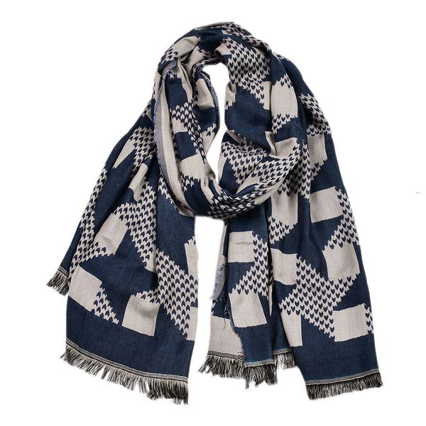 

winter spring fashion cotton scarf women solid thick warm knitted scarves houndstooth poncho ladies scarfs shawls, Blue;gray