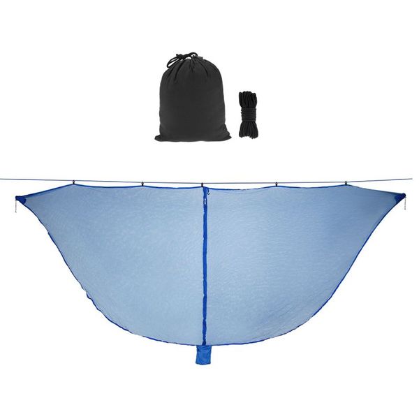 

2020 новых открытый легкого гамак противомоскитной обложки bug сетка складного ultralight, Gray;blue