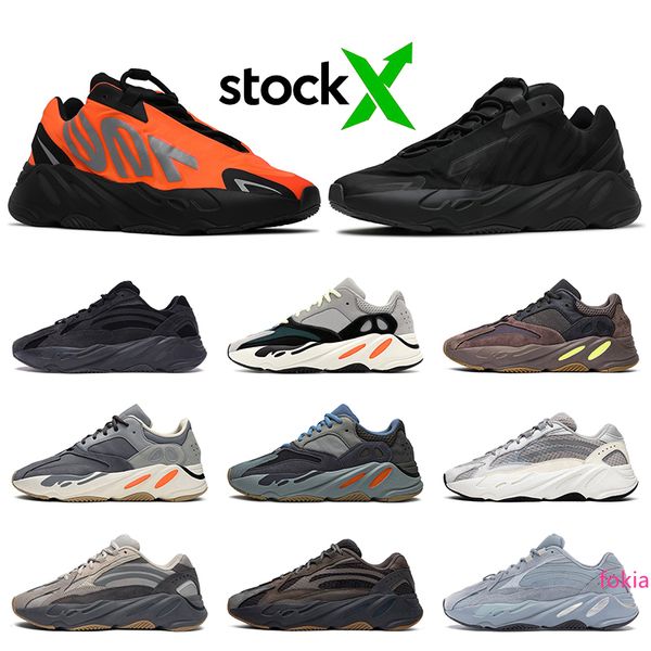 

wholesale 2020 new orange black kanye west 700 women mens running shoes vanta wave runner 700 v2 mauve mens trainers sports sneakers