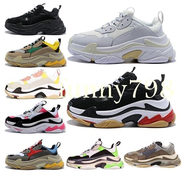 

luxury designer fashion men wave runner women triple s men chaussures scarpe zapatos mens femmes speed trainer shoes sneakers