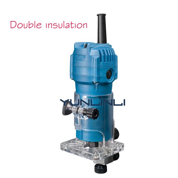 

woodworking trimmer 6.35mm and 1/4" 530w/550w electric wood trimmer chamfering machine m1p-ff03-6