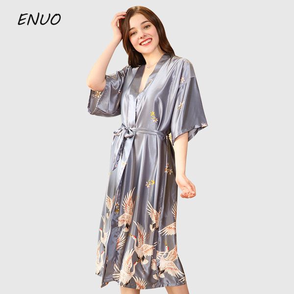 

халат половина рукава кимоно персонализированные атласная пижама свадьба свадьба халат сестра невесты мать невеста утренние одеяния, Black;red