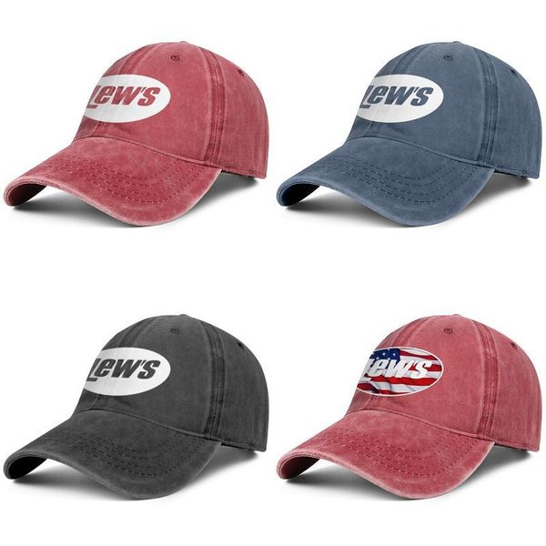 

lew's fishing combo speed stick fashion baseball cap ball custom adjustable vintage hat unique denim american flag, Blue;gray