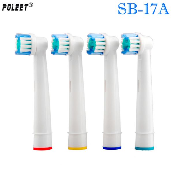 

dhl 400pcs sb-17a eb-17 sb17a electric toothbrush heads replacement for oral-b1 toothbrush head hygiene care soft bristles