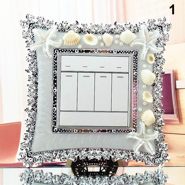 

exquisite switch stickers surround socket cute flower cover stickers decor ac889