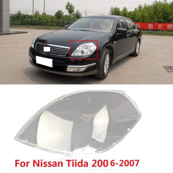 

capqx 1шт для teana 2006 2007 передняя фара крышка лампы фары абажур водонепроницаемый яркий головной свет тень оболочки