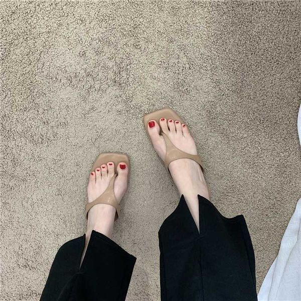 

shoes low slippers women summer rubber flip flops pantofle slides hawaiian 2020 rome hoof heels fabric pu shoes woman's, Black