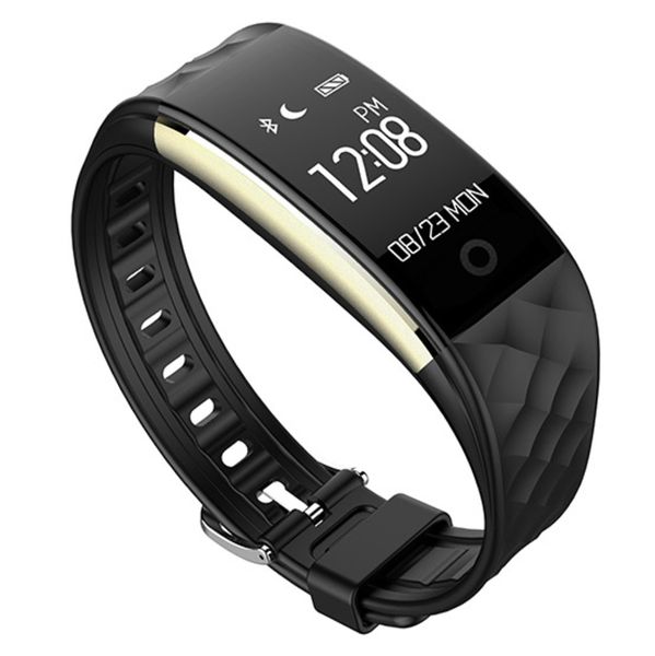 

ecg monitor watch,waterproof fitness tracker with heart rate, activity tracker with enhanced sleep monitor for android ios black