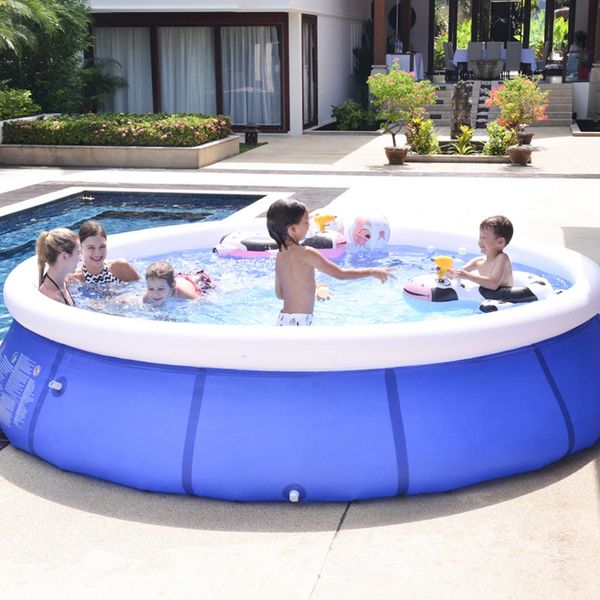 

family yard pool inflatable pool above ground swimming kid children blue garden outdoor giant inflatable play pool with ce ul pump