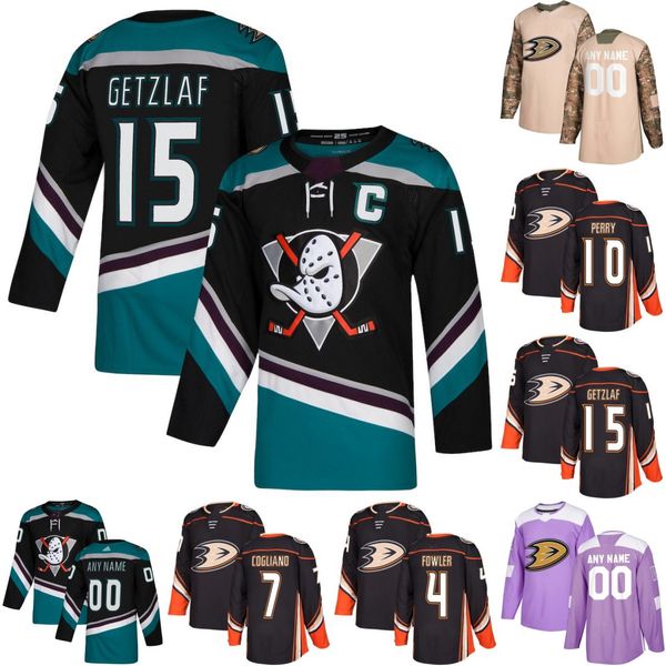 

Mens Anaheim Ducks 15 Ryan Getzlaf 10 Corey Perry 20 Pontus Aberg 26 Brandon Montour 42 Josh Manson 36 John Gibson Hockey Jerseys S-3XL