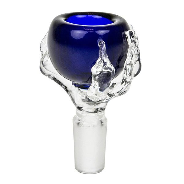 Garra de dragão grossa tigela de vidro para narguilé de vidro masculino ou feminino 14 mm 18,8 mm tigelas para fumar cachimbos de água