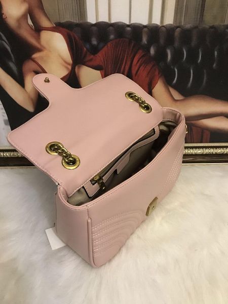 

designer- pu famous brand women designer shoulder bag leather chain bag cross body pure color womens handbag crossbody bags #6687