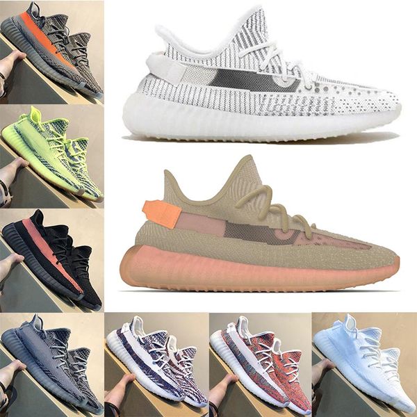 

36-48 Static True Form V2 Clay Venom Beluga 2.0 Blue Tint Semi Frozen Yellow Zebra Bred Men Women Running Shoes Sport Sneakers