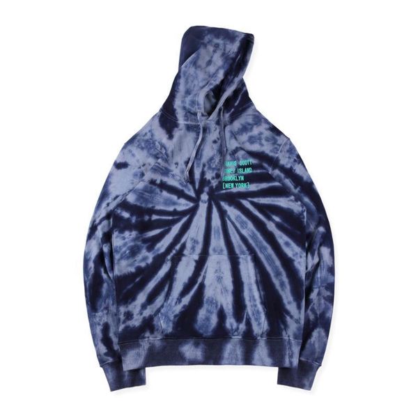 

mens designer hoodies travis scott coney island merch hoodie flame cactus tie-dye high street fashion brand hoodie loose sweatshirt s-xl, Black