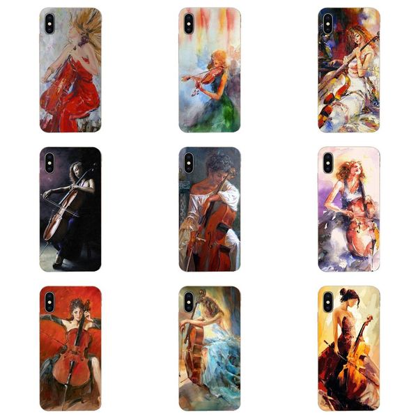 

custom for huawei honor mate nova note 20 20s 30 5 5i 5t 6 7i 7c 8a 8x 9x 10 pro lite play soft new style painting girl play the o