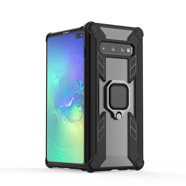 

armor phone case for samsung s10 m10 a10 m20 m30 a40s a30 a50 a7 note 10 pro lite plus 2018 magnetic ring shockproof case cover