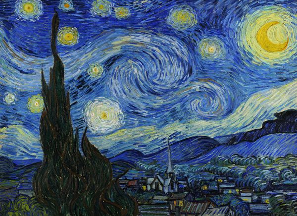 

vincent van gogh starry night home decor handpainted &hd print oil painting on canvas wall art canvas pictures 191118