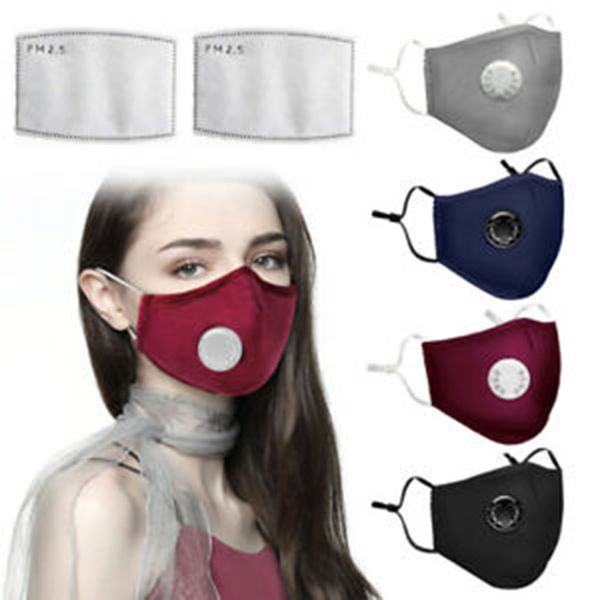 

anti-dust маски маски загрязнения анти рм2,5 лицо с дыхательные клапаны для женщин мужчины l5
