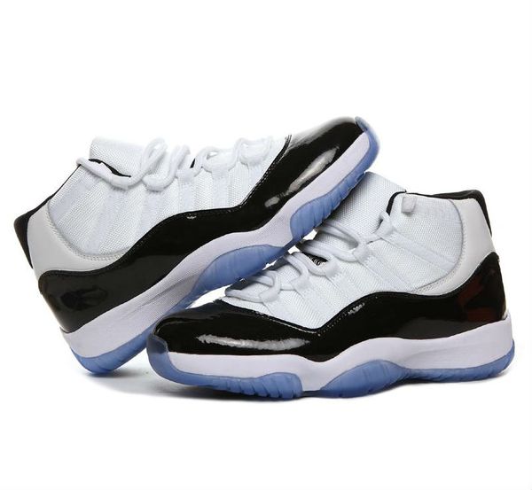 

bred 11 mens basketball shoes bred 11s black red 378037-061 space jam cap and gown men women sports sneakers us12