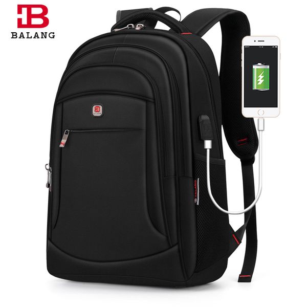

balang brand casual men' backpack multifunction usb charging for men backpacks 15.6 lapteenager bagpack students bags