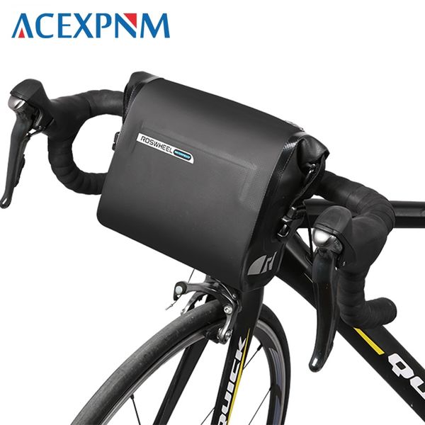 Lixada V/élo Guidon Sac 3L V/élo VTT Montagne Route V/élo Avant Panier Sacoche