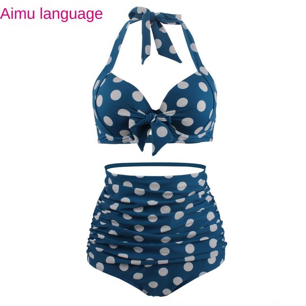 

bikini spring high waist bikini swimsuit strap split swimsuit female, White;black