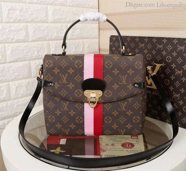 

2019 m48997 one handle fashion new red pink handbags women shoulder bags hobo handbags handles boston cross body messenger shoulder bags