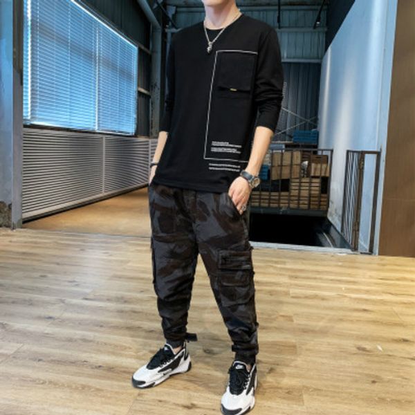 

mens конструктора с длинным рукавом рубашки основывая молодежи письмо печати tops сплошной цвет одежды для мальчиков 2020 весна и осень мода, White;black