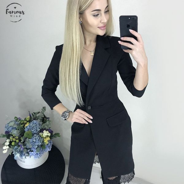 

women lace patchwork elegant dress twill ladies long sleeve v neck party club dress 2020 winter fashion shirt dress, Black;gray