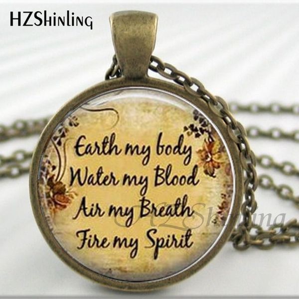 

2019 new arrival wiccan pendant necklace,pentagram pendant necklace witch craft womens glass cabochon jewelry hz1, Silver