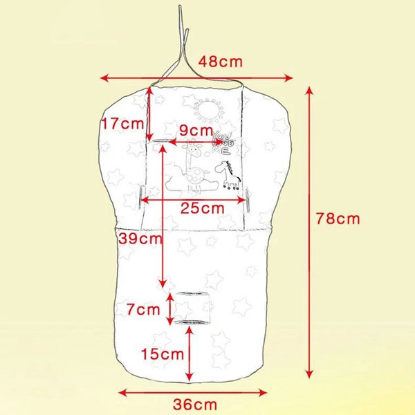 

baby stroller seat cushion pushchair high chair pram car colorful soft mattress carriages seat pad winter stroller mat accessory