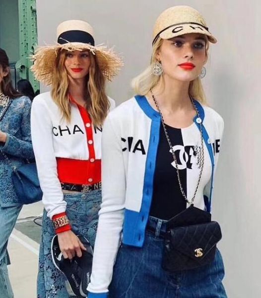 

Роскошные женские дизайнерские трикотажные рубашки New Fall Women Sweater letter Sweatshirts Трико