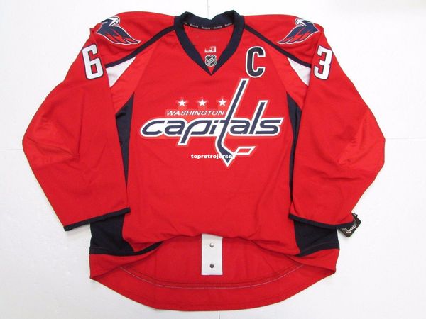 

custom washington capitals home jersey stitch add any number any name mens hockey jersey xs-6xl, Black;red