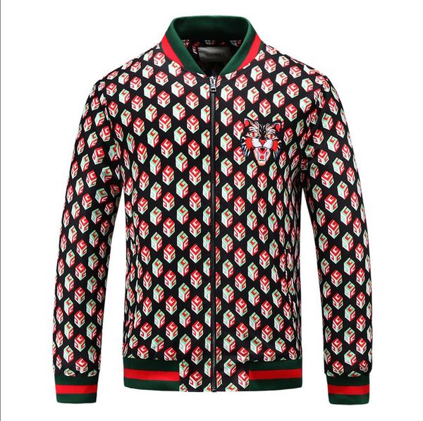 

2019 men's jacket new men's polo jacket and sweatshirt autumn winter casual medusa casual men's jacket 35, Black;brown