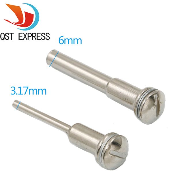 

5pcs 3.17/6mm steel mandrel dremel screw mandrel shank cut-off wheel dremel for rotary tool