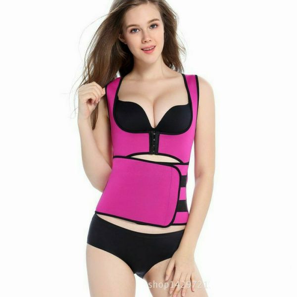 

new corsets court body shaping abdomen corsets speed wicking stereotypes chest strap vest, Black;white