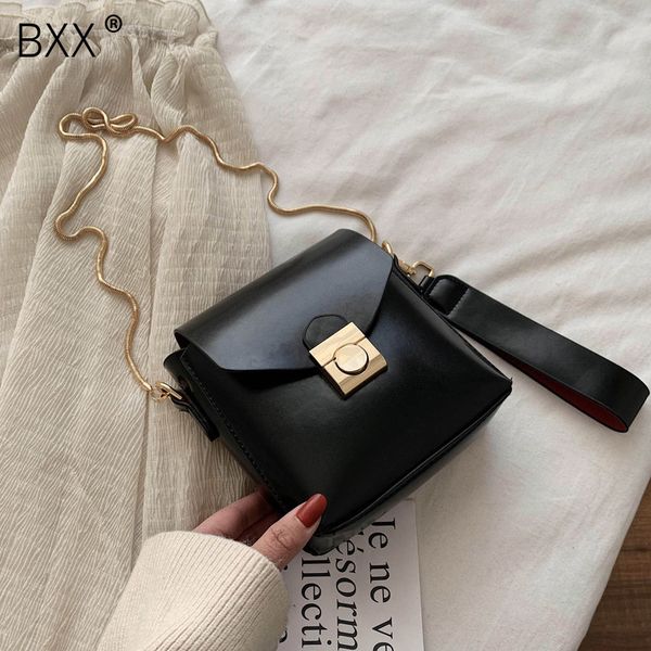 

bxx] маленькая искусственная кожа crossbody цепи сумки для женщин 2020 весна плечо сумка женская дорожные сумки и кошельки hk950