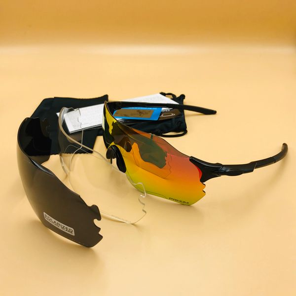 

polarized 3 lens sports cycling glasses 2019 uv400 bicycle eyewear mtb racing bike goggles men women riding running sunglasses
