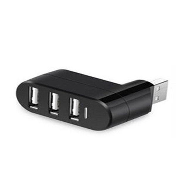 

mini 3 port usb 3.0 rotating splitter adapter hub for pc lapnotebook mac