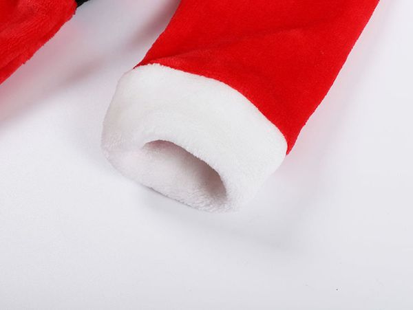 

2019 toddler baby girls boys thick christmas santa cosplay dress outwear coat clothes baby clothes cocuk mont 1225, Blue;gray