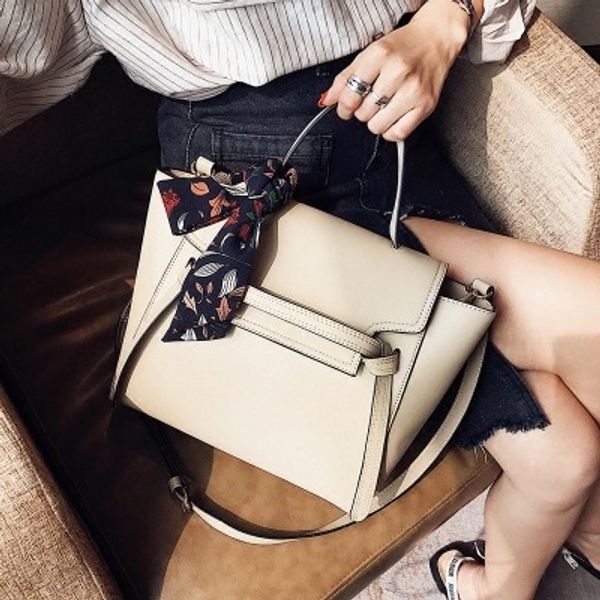 

2020 new arrival female bag designer wild handbag fashion luxury handbag commuter scarf one shoulder messenger bag