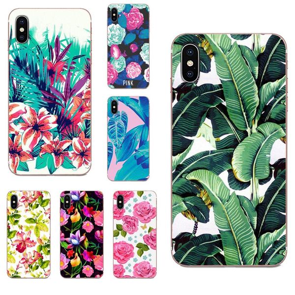 

custom hibiscus flowers silk leaves for galaxy note 10 a10e a10s a20s a30s a40s a50s a6s a70s a730 a8s m10s m30s lite plus